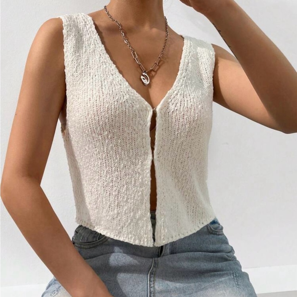 Hook & Eye Knit Top